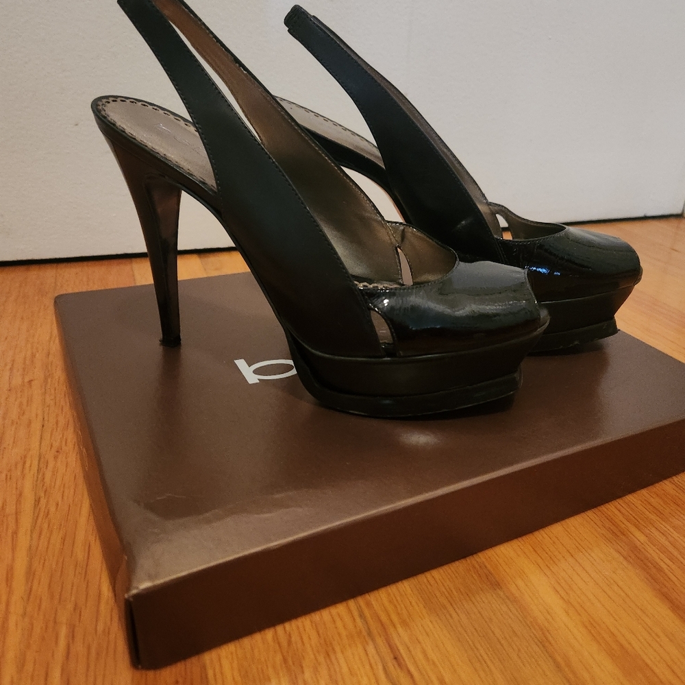 Bebe Heels size 7.  5inch heel - Picture 4 of 10